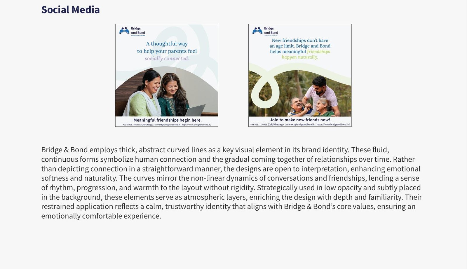Bridge and Bond social media ad set 2